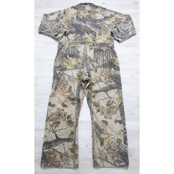 Cabela's Men's Size XL RealTree Woods Camo One Piece Hunting Suit Coveralls - Picture 6 of 10